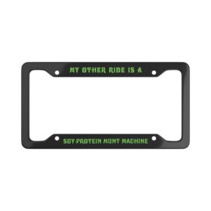 King Gizzard and the Lizard Wizard murder of the universe license plate cover