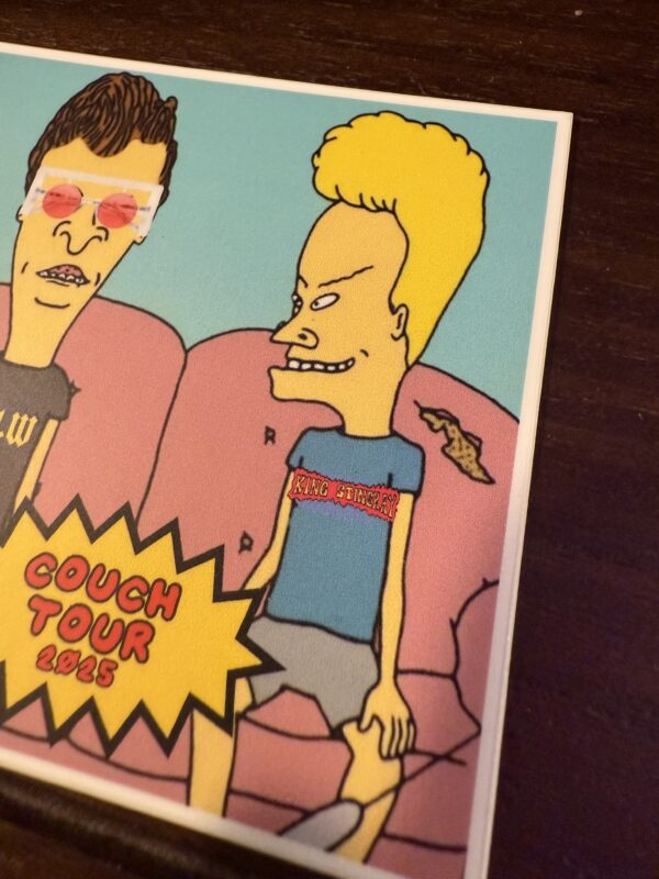 King Gizzard ACDC Couch Tour Sticker