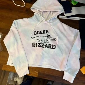 Queen Gizzard Crop Hoodie