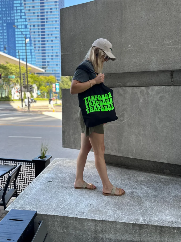 King Gizzard and the Lizard Wizard Trapdoor Tote Bag