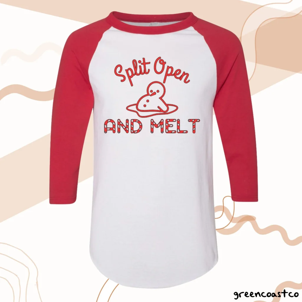 Phish Split Open and Melt Baseball Tee by Green Coast Co.